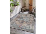 Teppich THE CARPET "Palma", bunt (mehrfarbig), B:80cm H:4mm L:150cm, Polypropylen, Teppiche, Teppich, Outdoor moderner robuster In und Outdoor Teppich