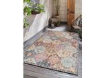 Teppich THE CARPET "Palma", bunt (mehrfarbig), B:80cm H:4mm L:150cm, Polypropylen, Teppiche, Teppich, Outdoor moderner robuster In und Outdoor Teppich