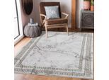 Teppich CARPET CITY "Noa 9273", gold (goldfarben), B:80cm H:11mm L:150cm, Kunstfaser, Teppiche, Teppich, Läufer, Kurzflor, Modern, Weicher Flor, Pflegeleicht, Wohnzimmer