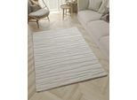 Teppich THE CARPET "Everest", beige (creme), B:240cm H:14mm L:340cm, Polypropylen, Teppiche, Teppich, moderner Wohnzimmer Teppich hohe Flordichte
