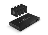 LINDY 4 Port HDMI 4K60 & IR Splitter Extender, 70 m, Cat.6