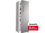 HANSEATIC Gefrierschrank "HGS17260CNFI", Energieeffizienz: C, silber (silberfarben), B:59,5cm H:172cm T:60cm, Gefrierschränke, inkl. 3 Jahre Herstellergarantie, Gefrierschrank, Topseller