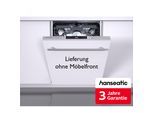 HANSEATIC vollintegrierbarer Geschirrspüler "HGVI6082A147913DS", Energieeffizienz: A, silber (edelstahlfarben), B:60cm H:82cm T:55cm, Geschirrspüler, inkl. 3 Jahre Herstellergarantie, vollintegrierbarer Geschirrspüler