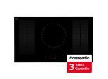 HANSEATIC Flex-Induktions-Kochfeld "MC-IV10241B2CC-A", schwarz, B:90cm H:6cm T:52cm, Kochfelder, inkl. 3 Jahre Herstellergarantie, Flex-Induktions-Kochfeld