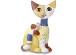 Sammelfigur GOEBEL "Figur Rosina Wachtmeister - "Nicola", bunt, B:5cm H:8cm T:4cm, Porzellan, Dekofiguren, Sammelfigur, Katze