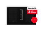 HANSEATIC Kochfeld mit Dunstabzug "HDI4B9074SBMB", Energieeffizienz: A++, schwarz, B:79cm, Kochfelder, inkl. 3 Jahre Herstellergarantie, Kochfeld mit Dunstabzug