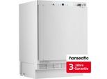 HANSEATIC Einbaugefrierschrank "HEGS8260E", Energieeffizienz: E, silber (weiß), B:59,5cm H:81,8cm T:54,5cm, Gefrierschränke, inkl. 3 Jahre Herstellergarantie, Einbaugefrierschrank