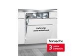 HANSEATIC vollintegrierbarer Geschirrspüler "HGVI6082E137713IS", Energieeffizienz: E, silber (silberfarben), B:59,8cm H:81,5cm T:55cm, Geschirrspüler, inkl. 3 Jahre Herstellergarantie, vollintegrierbarer Geschirrspüler