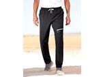 Trainingshose CATAMARAN, Herren, Gr. 24, Unterbauchgrößen, schwarz, 100% Polyester, unifarben, lang, Hosen Trainingshose