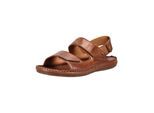 Sandale PIKOLINOS "PIKOLINOS Sandalen Leder", Herren, Gr. 45, braun, Leder, Schuhe Sandale