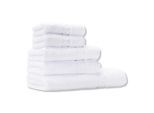 Joop! Frottierset Studio Colours, Weiß, Textil, 5-teilig, Uni, Oeko-Tex® Standard 100, Aufhängeschlaufe, strapazierfähig, durchgefärbt, angenehm weich, hochwertige Qualität, schnelltrocknend, Badtextilien, Handtuch-Sets