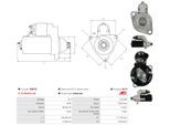 AS-PL Starter s0873s für MAN VW