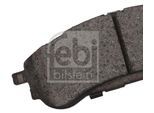 FEBI BILSTEIN Bremsbelagsatz, Scheibenbremse 196370 Hinterachse für Ford