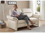 2-Sitzer DIE PLANBAR "PN-EM16031, Breite 170 cm, ohne Kopfstützen", beige (ecru), B:170cm H:96cm T:92cm, Sofas, Echtleder mit Federkern
