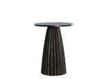 Light & Living Bijzettafel veglia donker Ø40cm