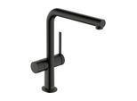 hansgrohe Talis M54 Spültischarmatur 72827340 Geräteabsperrventil, 1jet, brushed black chrome