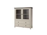 SIDEBOARD EVANDRO 126x42x138 cm mit 2 Schubladen und 2 Türen Beige