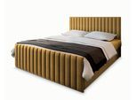 BOXBETT ARION 140x200 cm mit Matratze und Topper, H2+H3 - Gelb