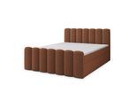 BOXBETT CELLA 140x200 cm mit Matratze und Topper - Kupferfarben