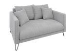 2-SITZER-SOFA Harmony Hellgrau Chenille