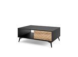 COUCHTISCH DIAMANTE 103,5/39,7/68 cm Schwarz