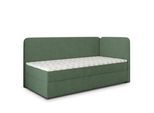 BOXBETT GINA 100x200 cm mit Matratze und Topper, H2+H3 - Grün