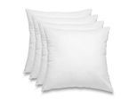 wometo 4Er, Weiß, Textil, Füllung: Federn, 45x45 cm, Oeko-Tex®, Schlaftextilien, Kopfkissen & Nackenkissen, Kissenfüllungen