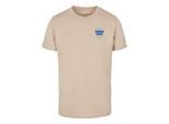 T-Shirt MISTERTEE "MisterTee Il Calcio 24 Tee", Jungen, Gr. M, sand, 100% Baumwolle, bedruckt, normal, Rundhals, Shirts T-Shirt