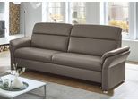 3-Sitzer DIE PLANBAR "PN-EM16031, Breite 216 cm", braun (torro artisckocke), B:216cm H:96cm T:92cm, Sofas, Echtleder mit Federkernpolsterung, wahlweise mit Armteilverstellung