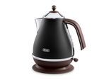 DE'LONGHI Wasserkocher "KBOV2001.BK", schwarz, B:23cm H:26,5cm T:23cm, Wasserkocher