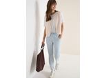 Fellimitatweste CECIL, Damen, Gr. XL (44), beige (teddy vanilleweiß), Stoff, 100% Polyester, unifarben, comfort fit normal, Rundhals, Westen, Rundhalsausschnitt