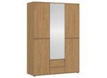 Möbelix , Holzwerkstoff , 6 Fächer , 2 Schublade(n) Schubladen , 137x199.9x55 cm ,