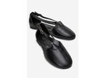 Fable Leder Ballerina mit Seitlichem Ausschnitt