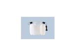 Hünersdorff Doppelkanister PROFI 6+3 L, HD-PE natur, mit UN-Zulassung, Zubehör schwarz (804900)