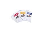 Sportsocken ELLESSE "Set", Damen, Gr. 12 (46/47/48), bunt (weiß, bunt), Obermaterial: 67% Baumwolle, 24% Polyester, 7% Polyamid, 2% Elasthan, Socken Sportsocken, für sportliche Aktivitäten und Alltag, sportlicher Stil