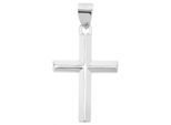 Kettenanhänger ADELIA´S "modischer Kreuz Anhänger aus 925 Sterling Silber", silber, Schmuckanhänger, Damen, Silber 925 (Sterlingsilber), Kettenanhänger
