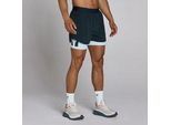 MP Herren Hybrid 5 2-in-1 Shorts – Verwaschenes Blau - XXL