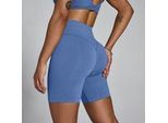 MP Damen Tempo Hybrid Seamless Shorts – Schieferblau - XL