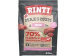 RINTI Max-i-Mum Trockenfutter Hund MINI Adult Rind 4kg