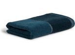 Handtuch MÖVE "Vibrant Opulence Uni", blau (sea grün), B:50cm L:100cm, Walkfrottier, Obermaterial: 65% Baumwolle, 35% Viskose, Handtücher, aus Baumwolle und Lyocell gefertigt