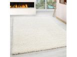 Muratap Basic shaggy vloerkleed creme hoogpolig- 200x290 cm