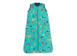 Babyschlafsack SCHLUMMERSACK "Schlafsack ohne Füßen 1.0 Tog" Gr. 90, blau (meerestiere), Schlafsäcke, Baby, L: 90cm, Obermaterial: 100% Baumwolle CO., L:90cm