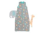 Babyschlafsack SCHLUMMERSACK "Schlafsack ohne Füßen 1.0 Tog" Gr. 110, grau (safari), Schlafsäcke, Baby, L: 110cm, Obermaterial: 100% Baumwolle CO., L:110cm