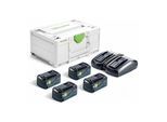 Festool Energie-Set SYS 18V 4x5,0/TCL 6 DUO (577709)
