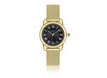 Quarzuhr FRANZ BÖHLER "BD8-B034G", gold, Armbanduhren, Damen, Quarzuhr