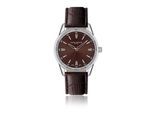 Quarzuhr FRANZ BÖHLER "BB5-S080S", braun croco, Armbanduhren, Herren, Quarzuhr
