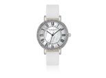 Quarzuhr CLARE MOSS "CMB4-S044S", weiß, Armbanduhren, Damen, Quarzuhr