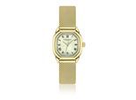 Quarzuhr FRANZ BÖHLER "BD6-B034G", gold, Armbanduhren, Damen, Quarzuhr