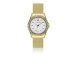 Quarzuhr CLARE MOSS "CMA7-B038G", gold, Armbanduhren, Damen, Quarzuhr