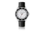 Quarzuhr FRANZ BÖHLER "BA3-S010S", schwarz, Armbanduhren, Herren, Quarzuhr